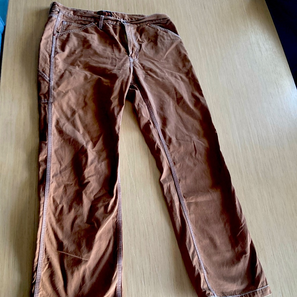 Civilianaire workwear mens 34 tan jeans